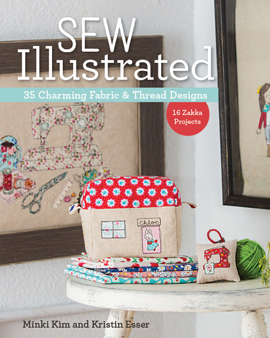 Sew Illustrated - 35 Charming Fabric & Thread Designs Digital Download