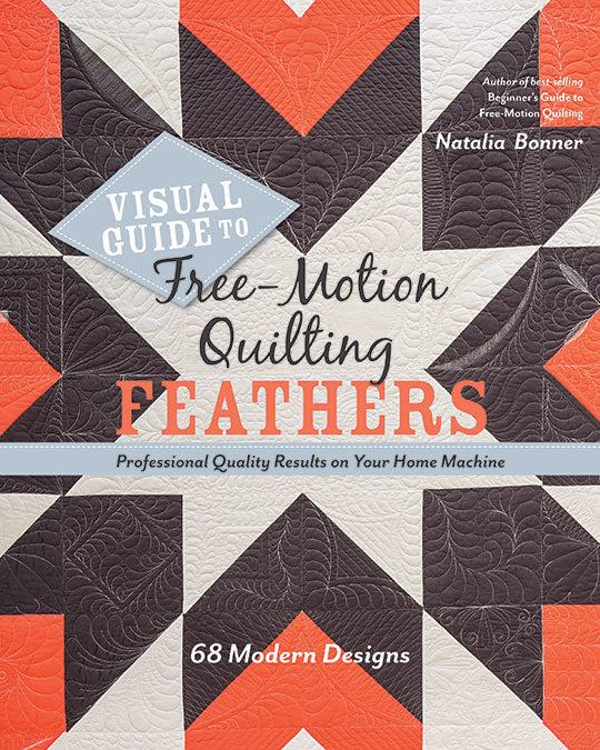 Visual Guide to Free-Motion Quilting Feathers Digital Download
