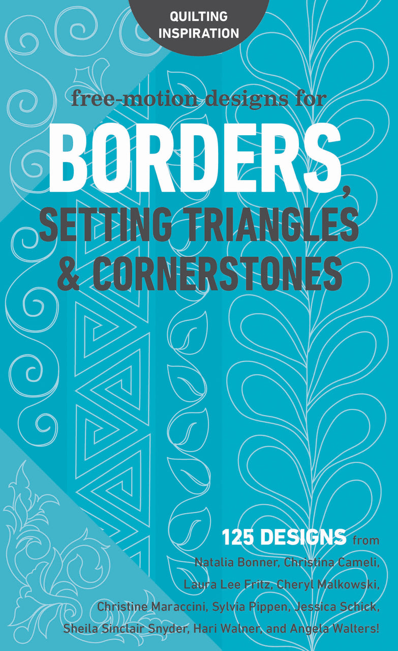 Free-Motion Designs for Borders, Sashing & Settings Digital Download