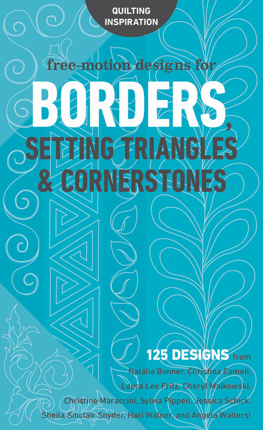 Free-Motion Designs for Borders, Sashing & Settings Digital Download