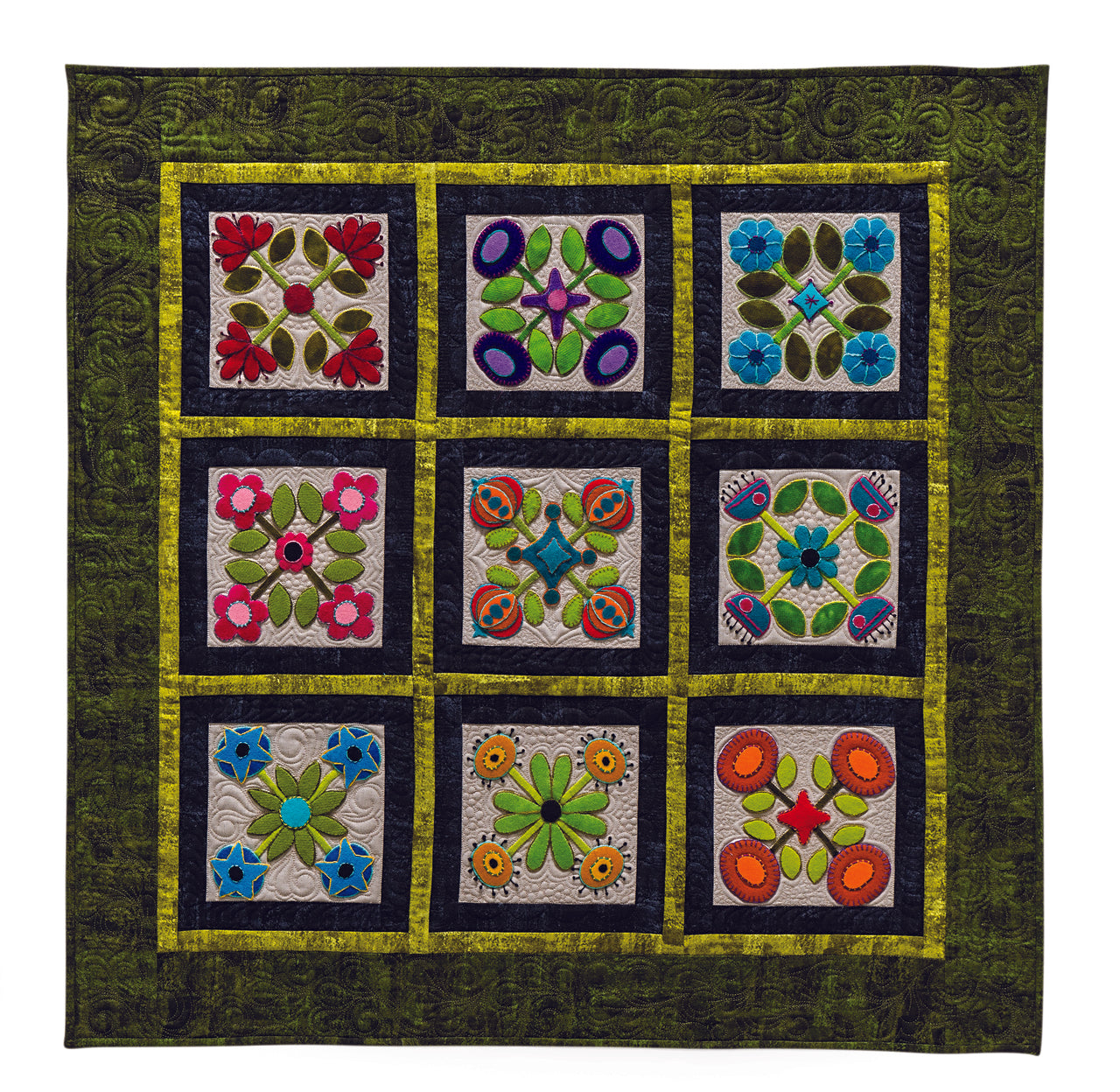 Whimsical Wool Appliqué Digital Download