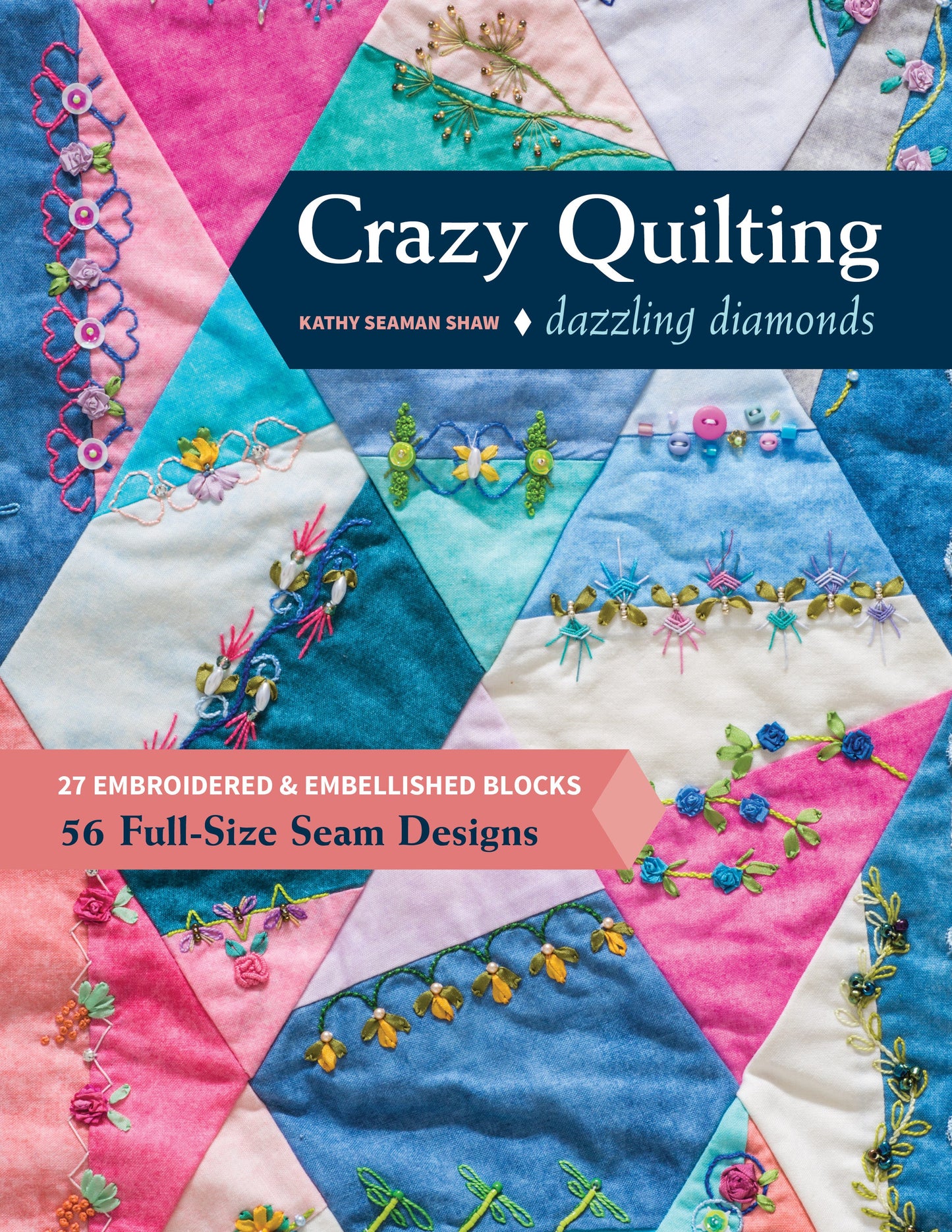 Crazy Quilting Dazzling Diamonds Digital Download
