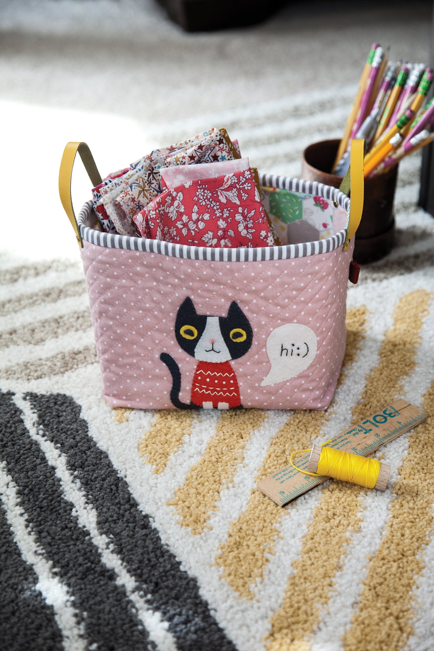 Zakka Wool Appliqué Digital Download