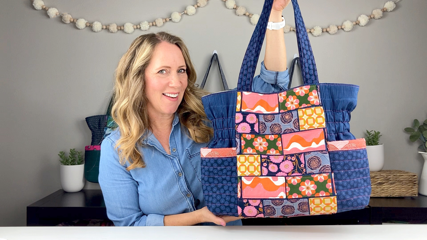 The Garden Tiles Bag: Sew the Ultimate Tote