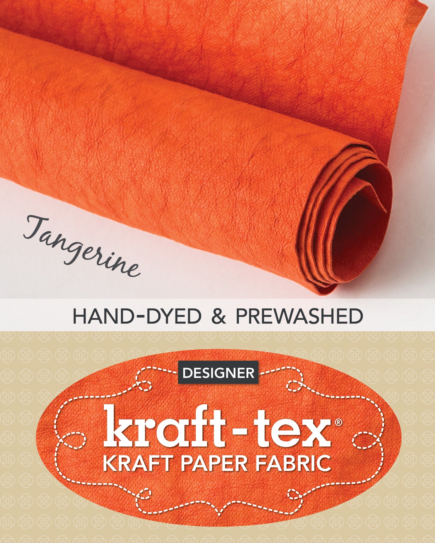 kraft-tex Roll Hand-Dyed & Prewashed
