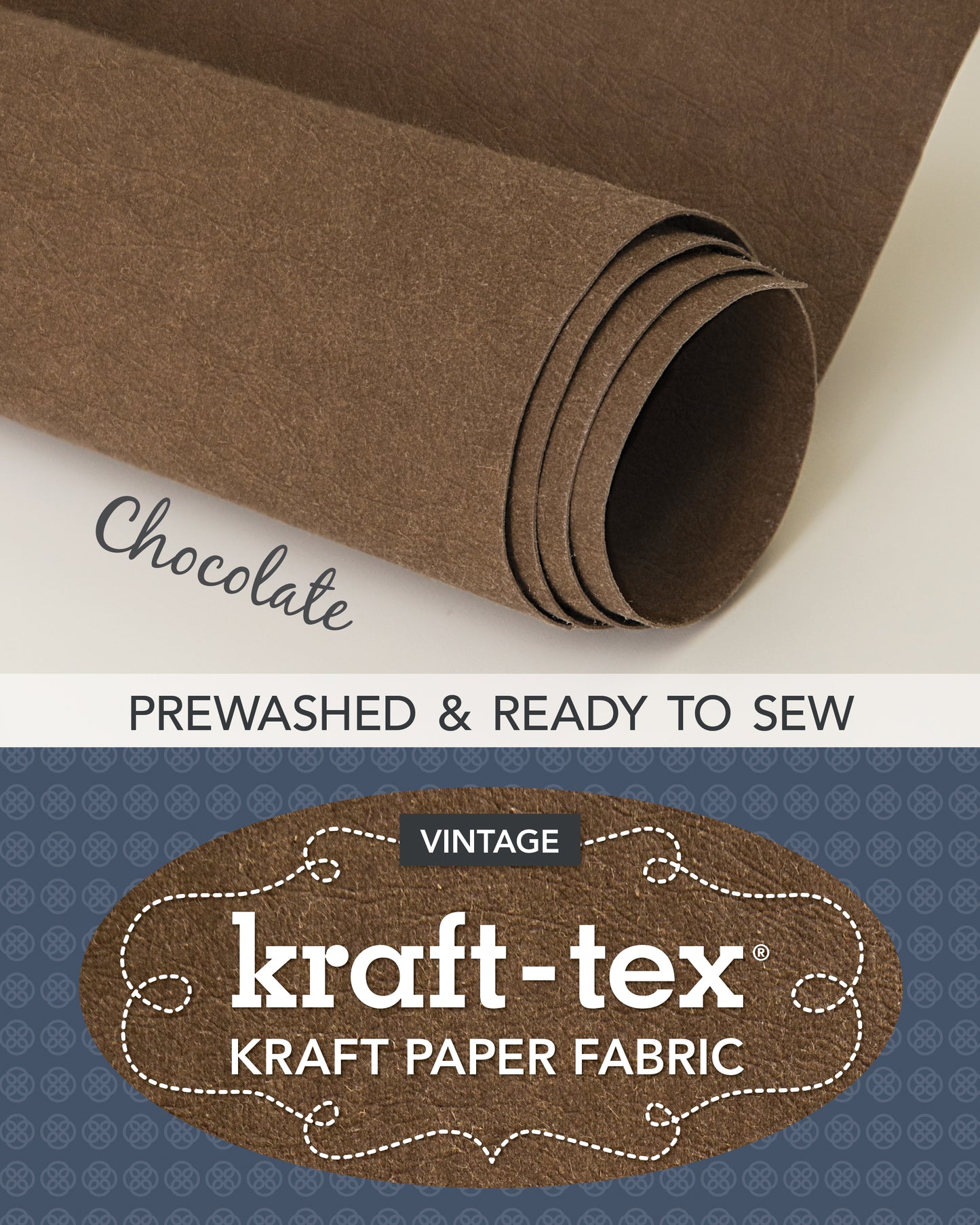 kraft-tex Roll Prewashed & Ready to Sew