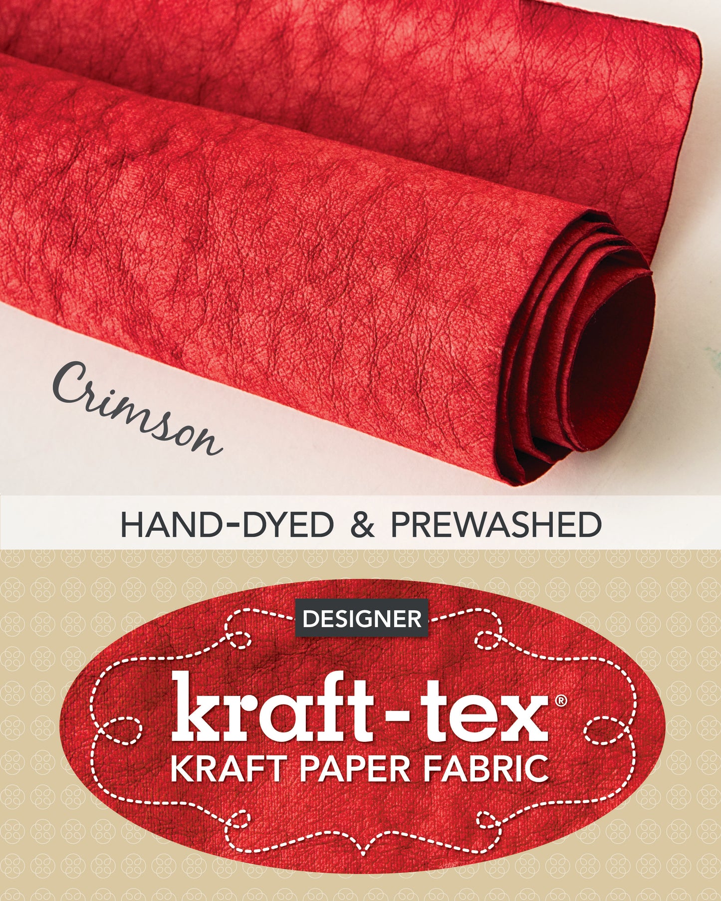kraft-tex Roll Hand-Dyed & Prewashed
