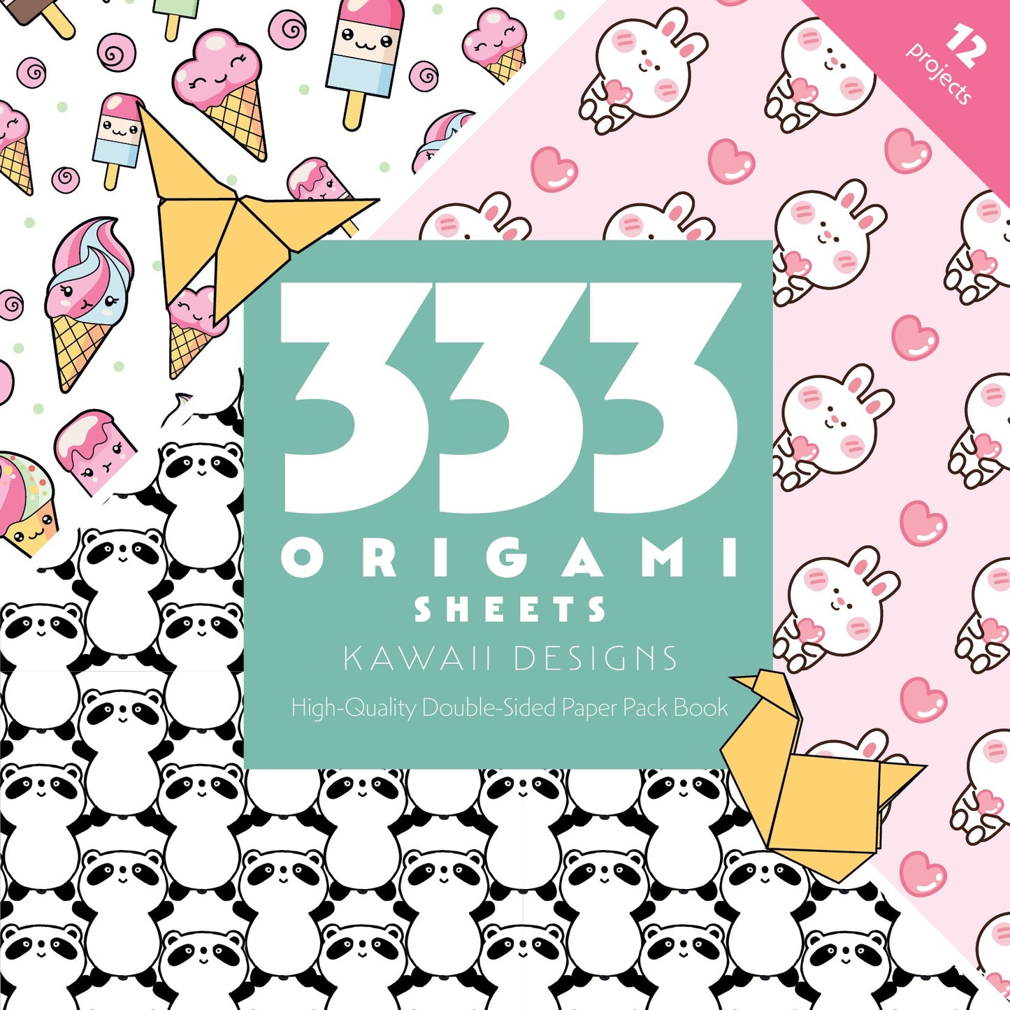 333 Origami Sheets Kawaii Designs