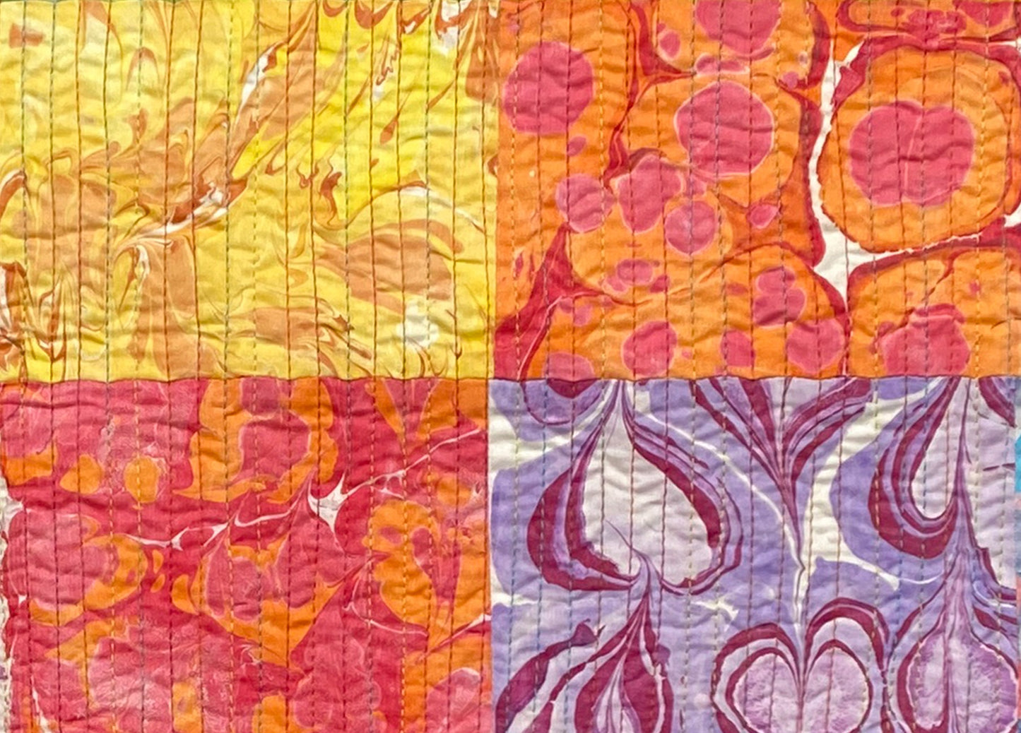 Marbling on Fabric