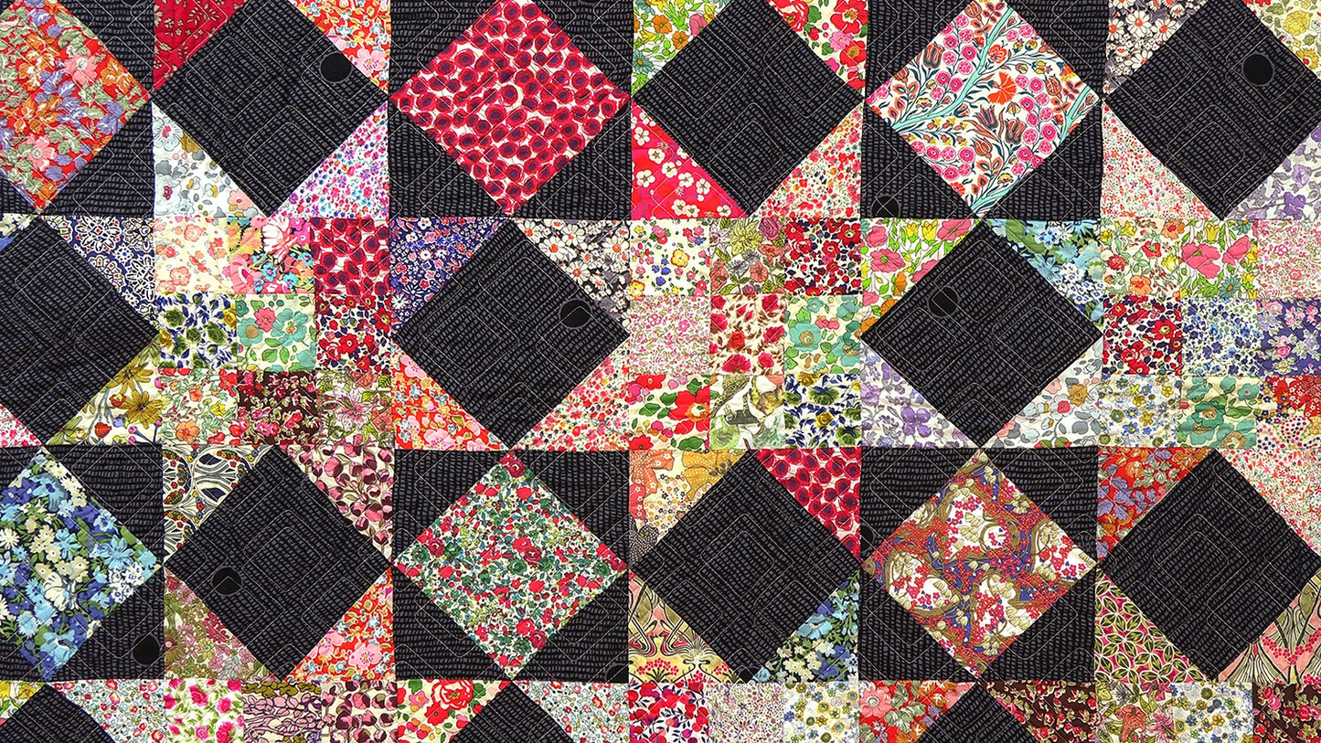 Scrappy Star Quilt: Perfecting Your Piecing Series