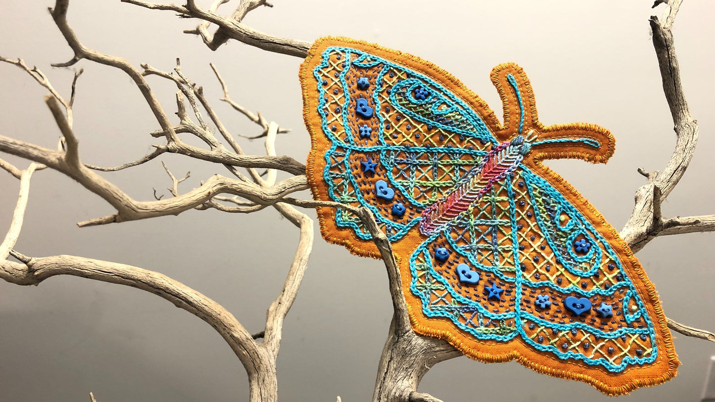 Folk Art Embroidery with Stitch Library