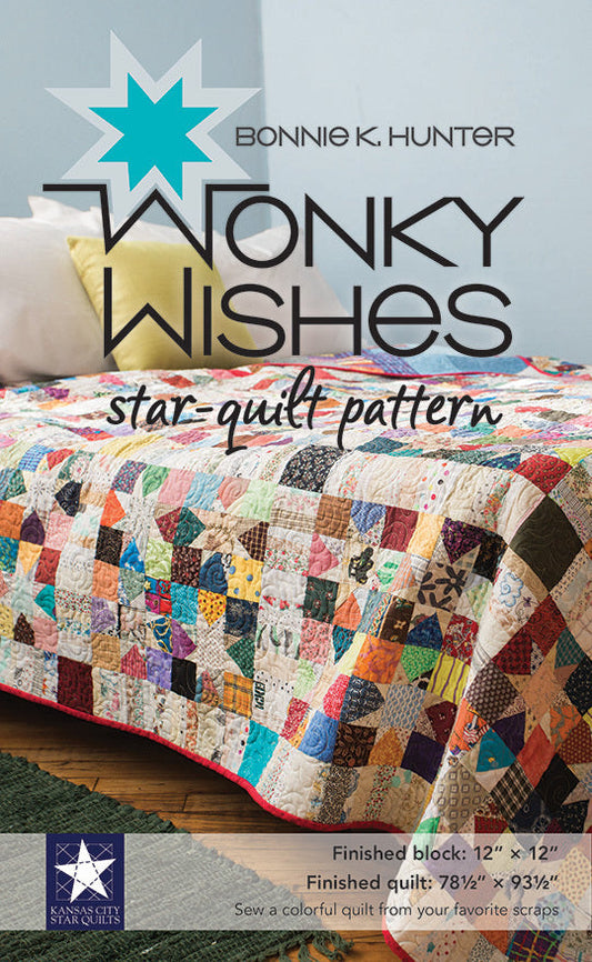 Wonky Wishes Star-Quilt Digital Download