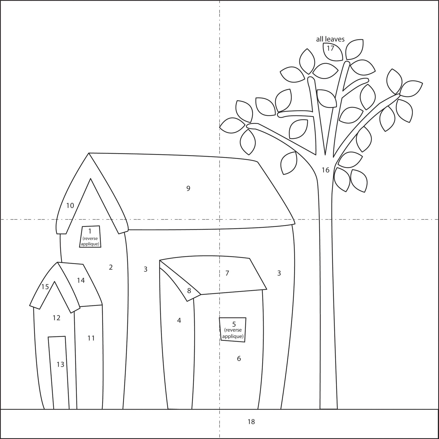 100 Whimsical Appliqué Designs Digital Download