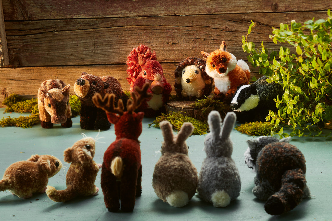 Pom-Pom Forest Animals