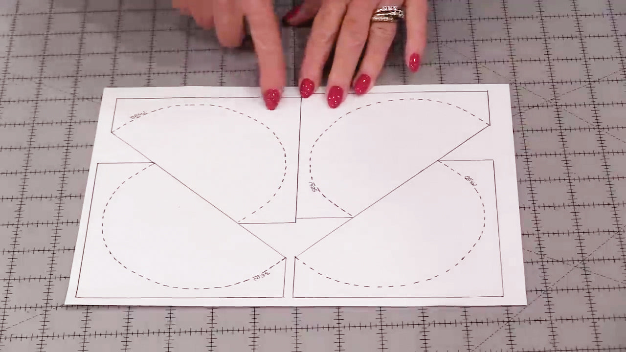 Sew Very Easy Quilt-As-You-Go Clamshells Digital Download