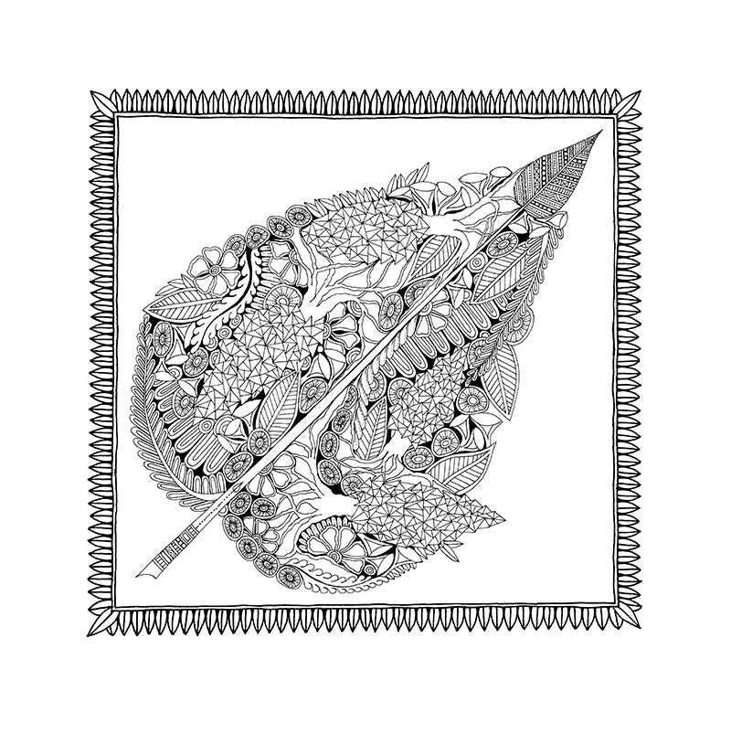 Enchanted Grove Mandala Coloring Book