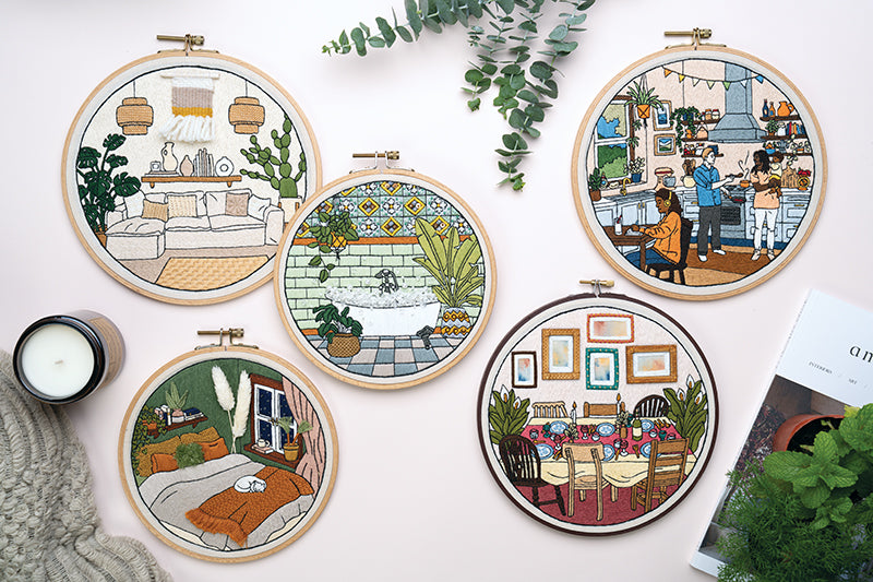 Embroidered Interiors