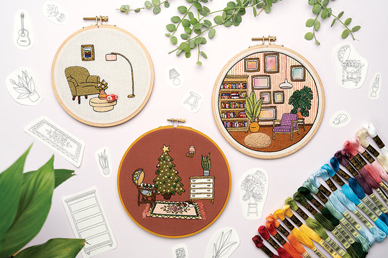 Embroidered Interiors