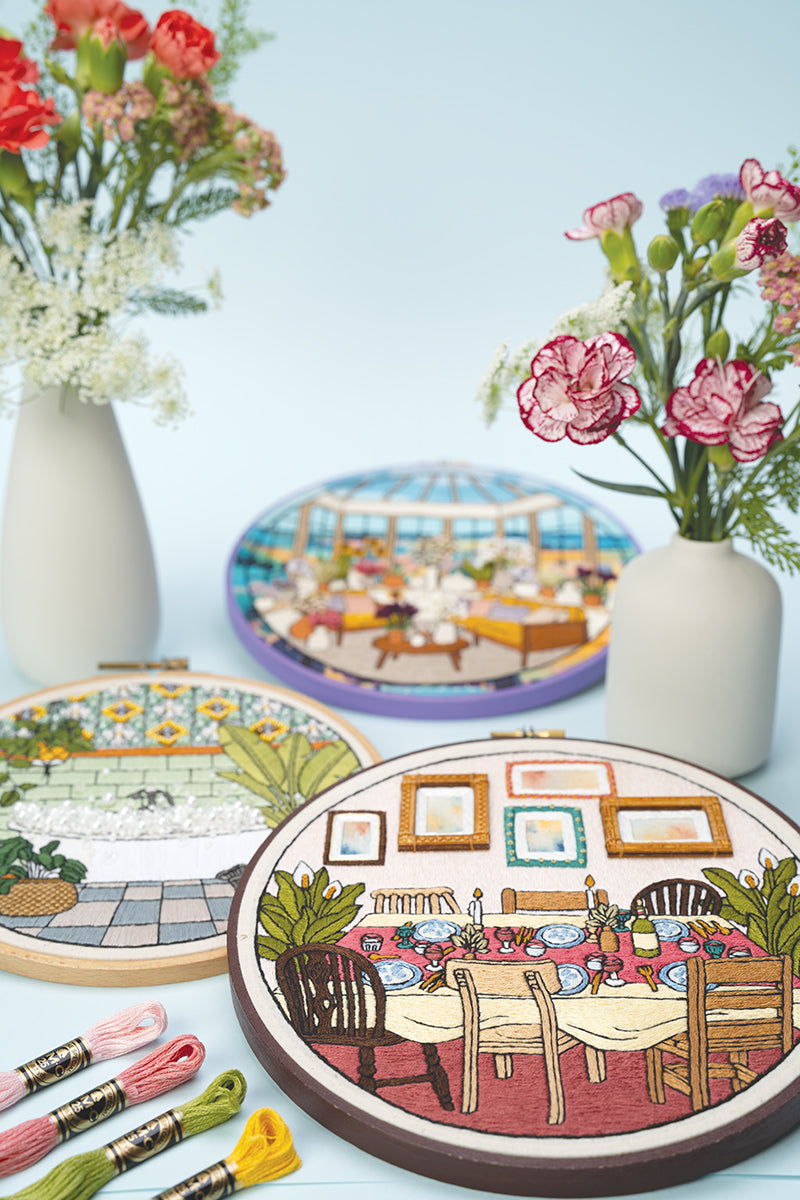 Embroidered Interiors