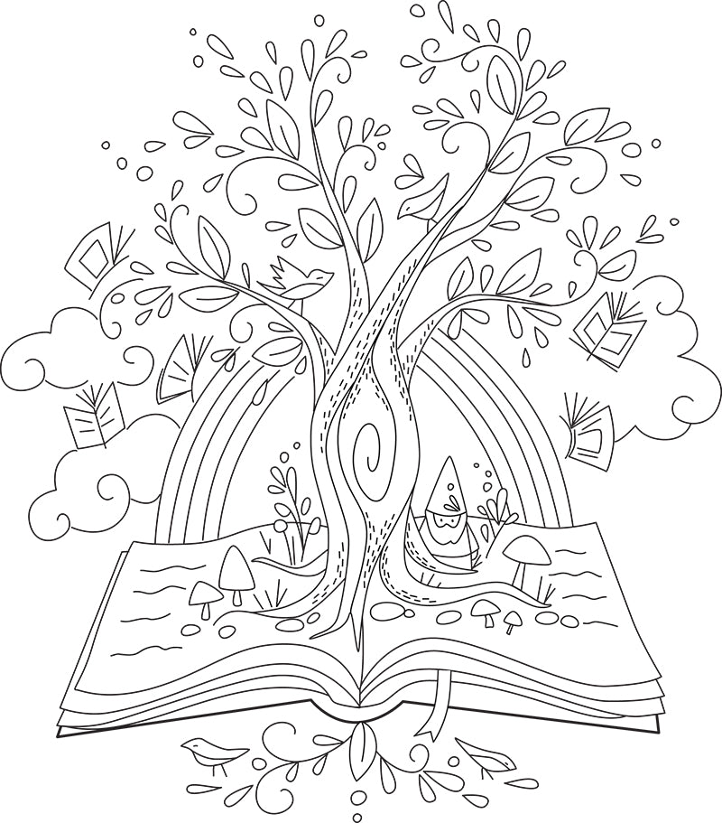 Book Lover’s Embroidery