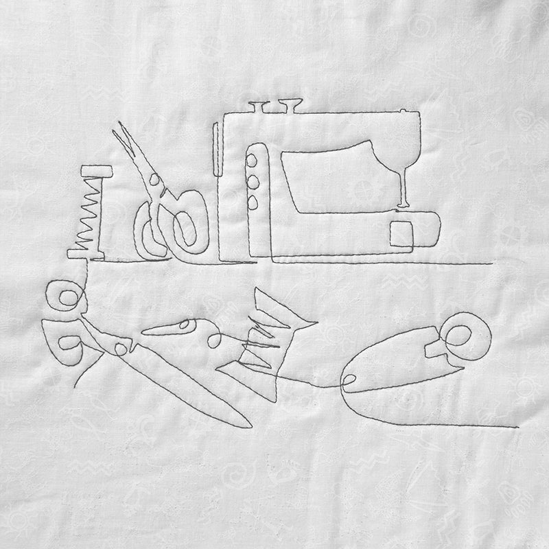 850 Free-Motion Quilting Designs Digital Download