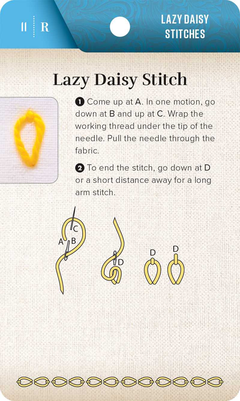 On-the-Go Embroidery Cards Set 1