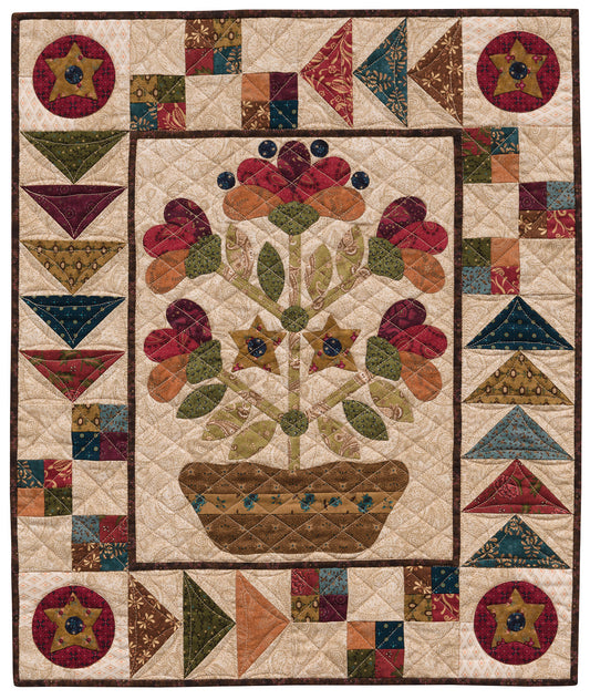 Free Download: Folk-Art Dish Garden by Kim Diehl