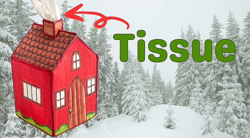 Cozy Cottage Tissue Holder