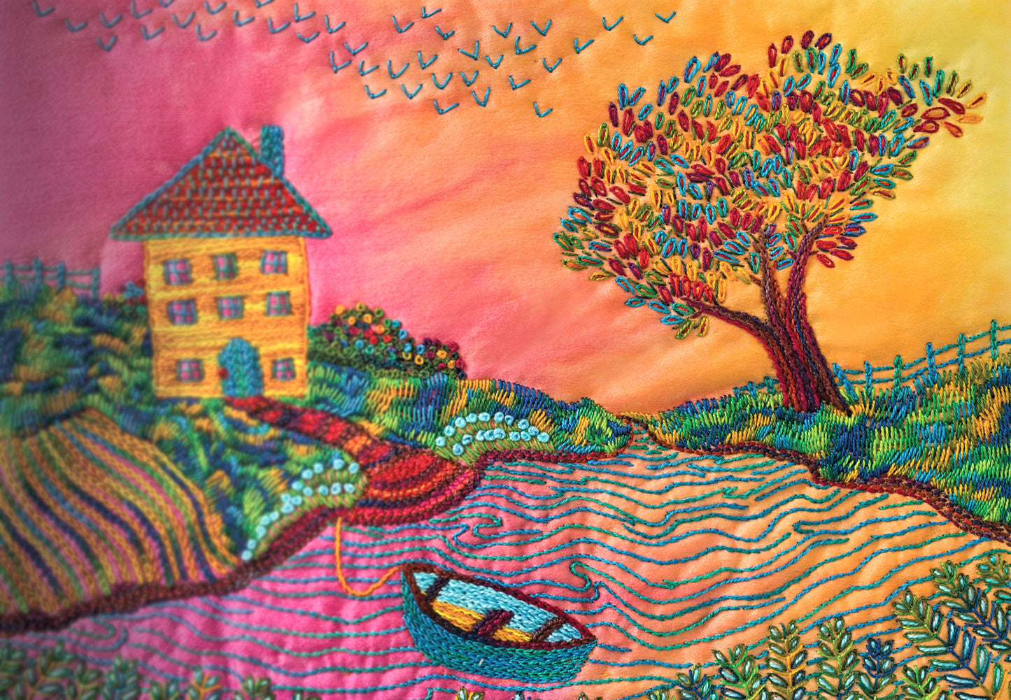 Hand Embroidery Stitch Library: Right & Left Handed