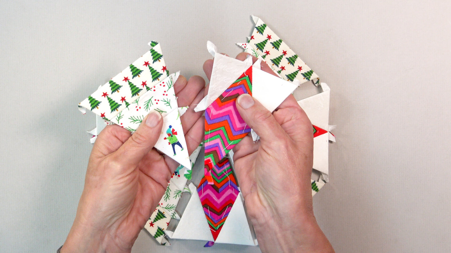 Stars & Pines: An English Paper Piecing Class