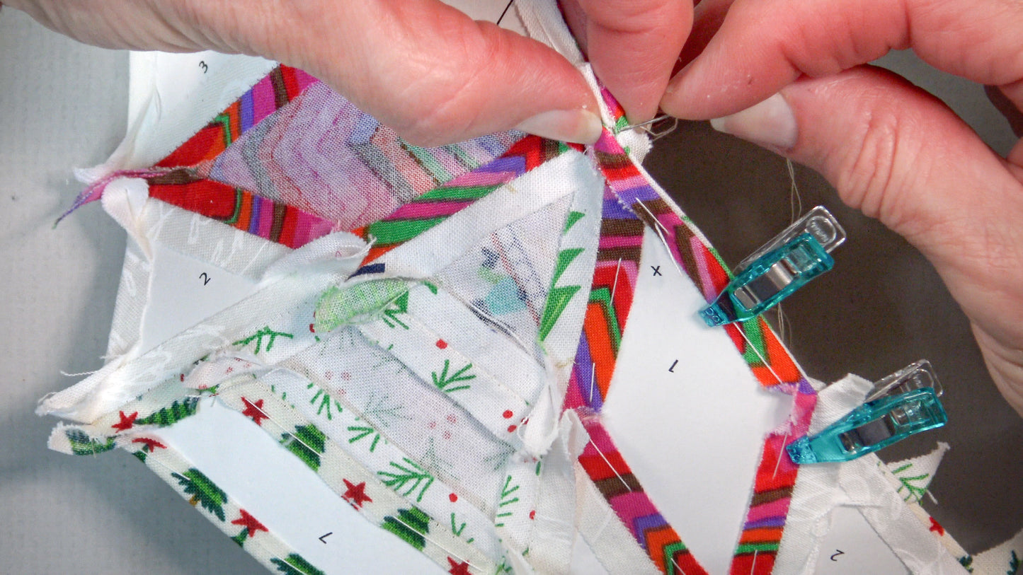 Stars & Pines: An English Paper Piecing Class