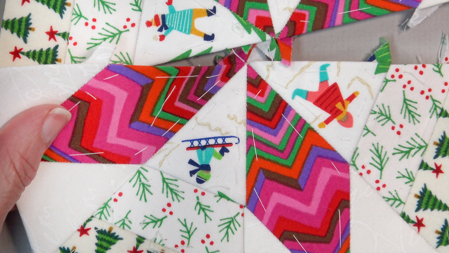 Stars & Pines: An English Paper Piecing Class