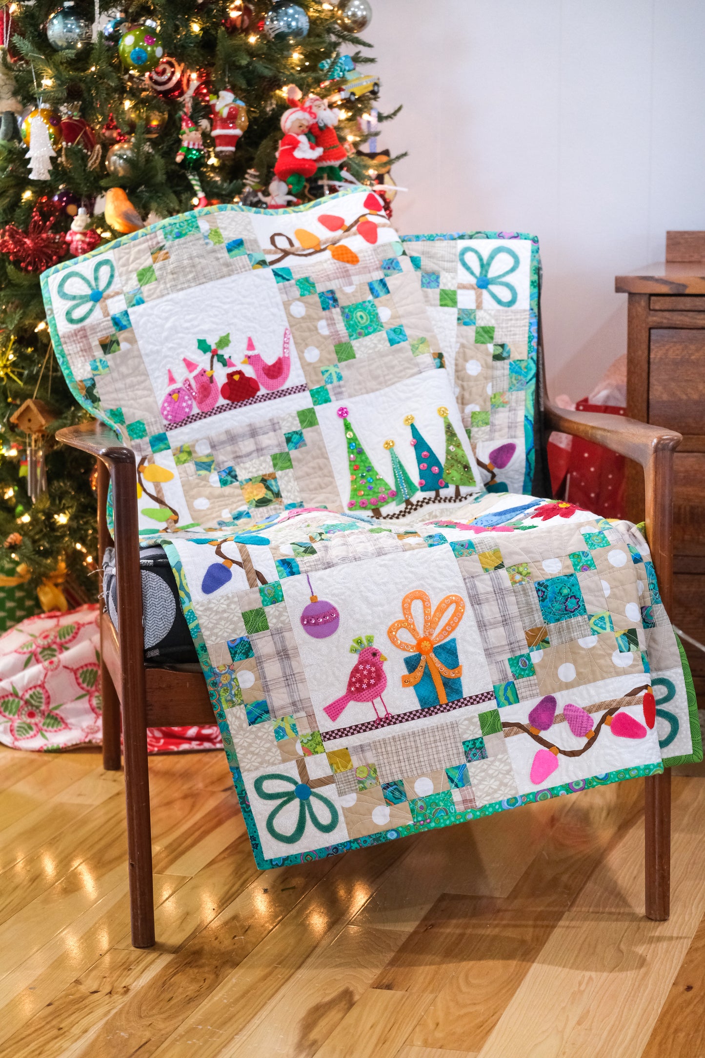 Holiday Appliqué: Birds in Toyland