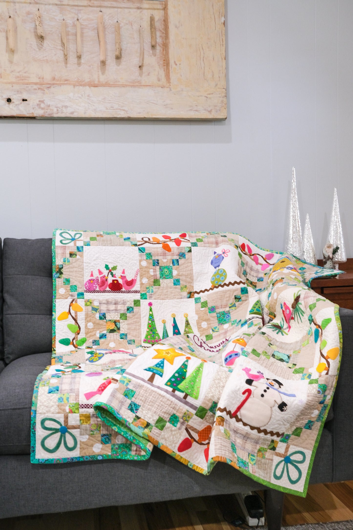 Holiday Appliqué: Birds in Toyland