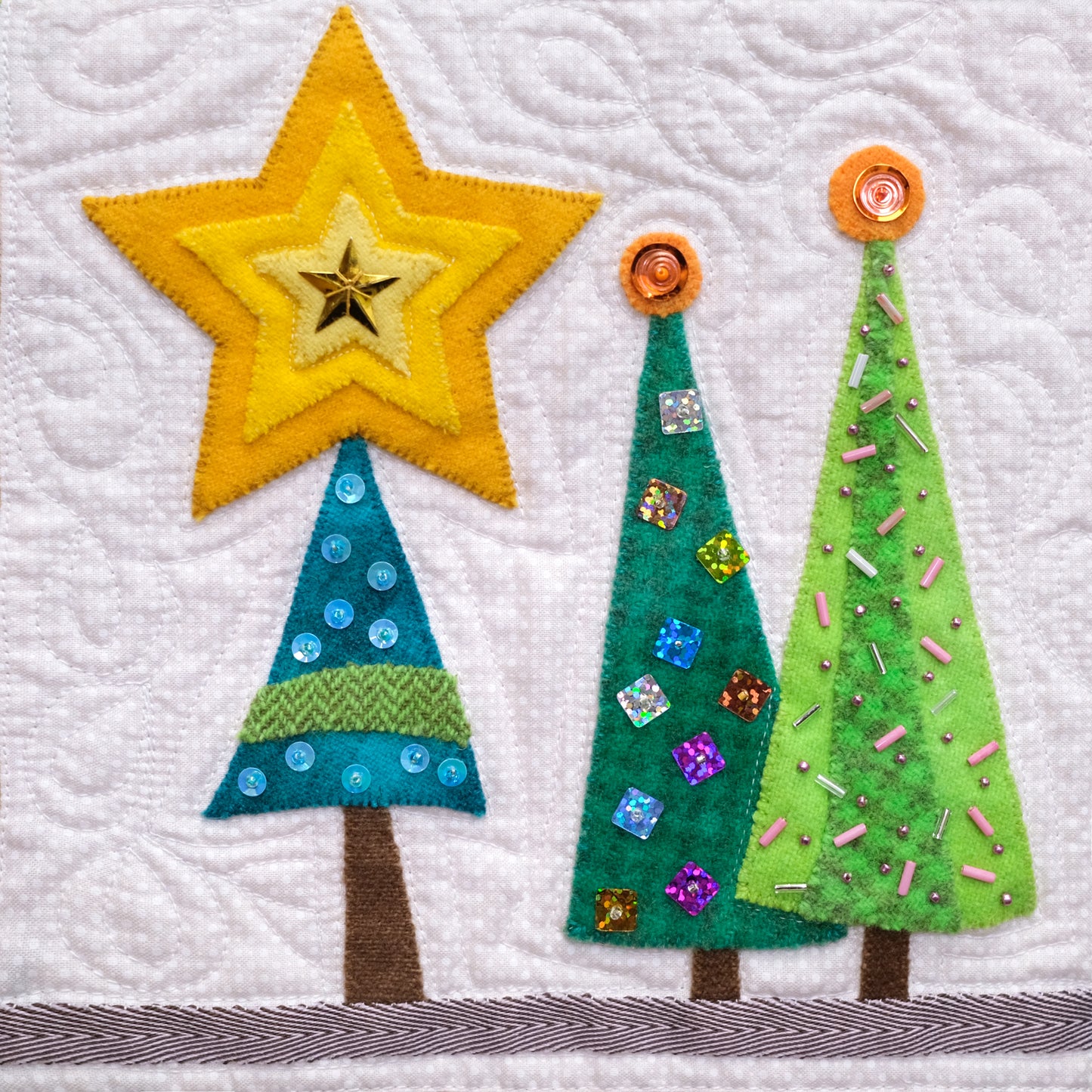 Holiday Appliqué: Birds in Toyland