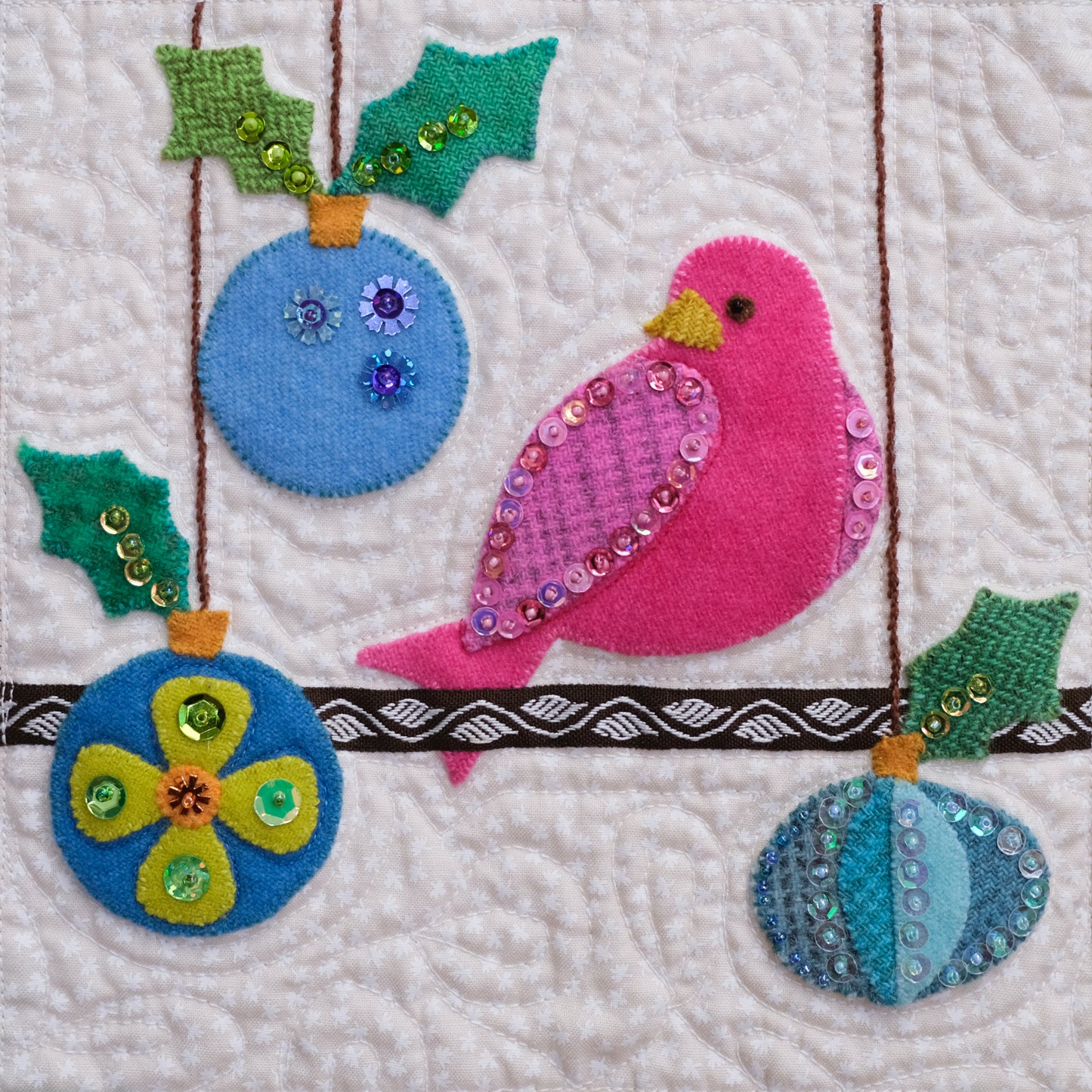 Holiday Appliqué: Birds in Toyland