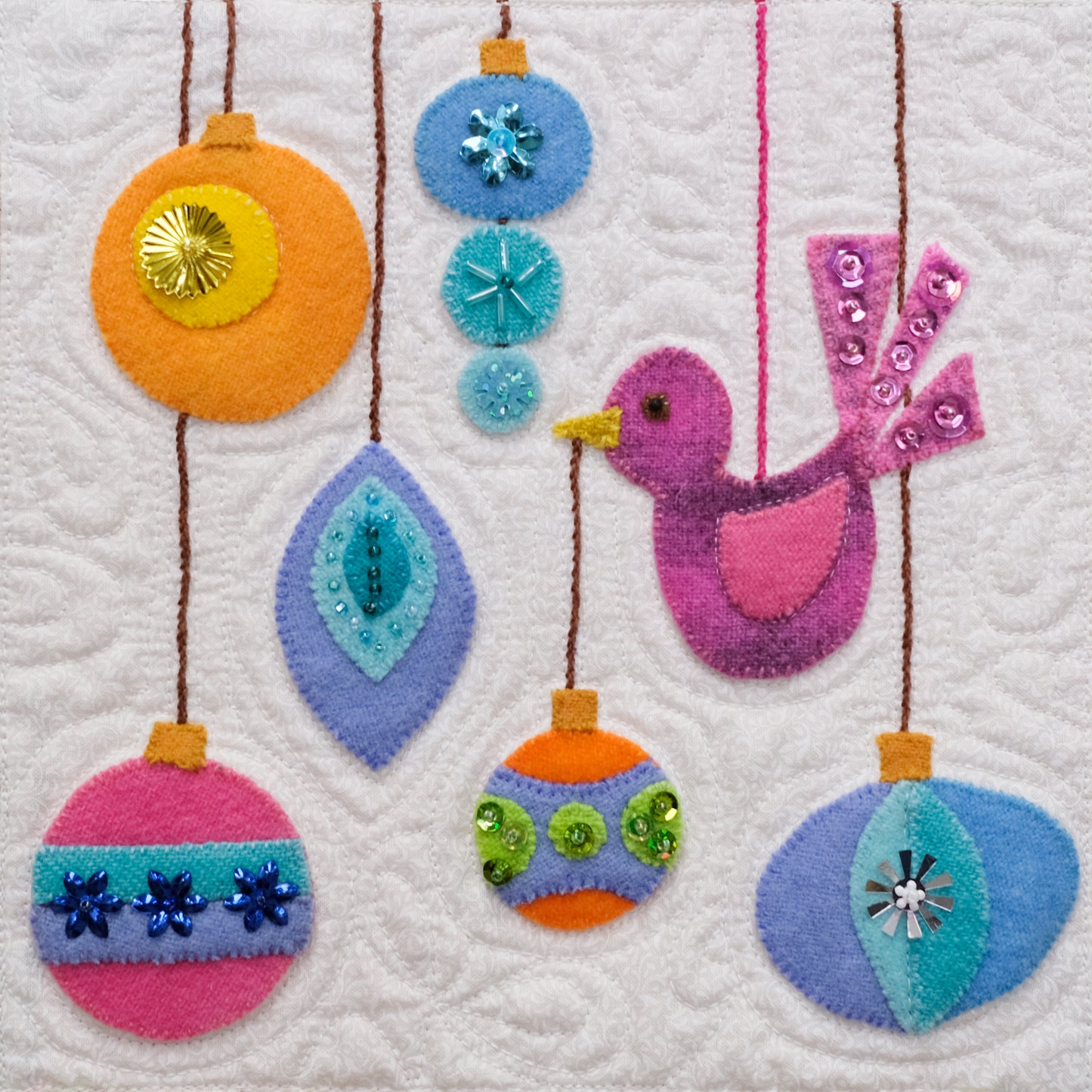 Holiday Appliqué: Birds in Toyland