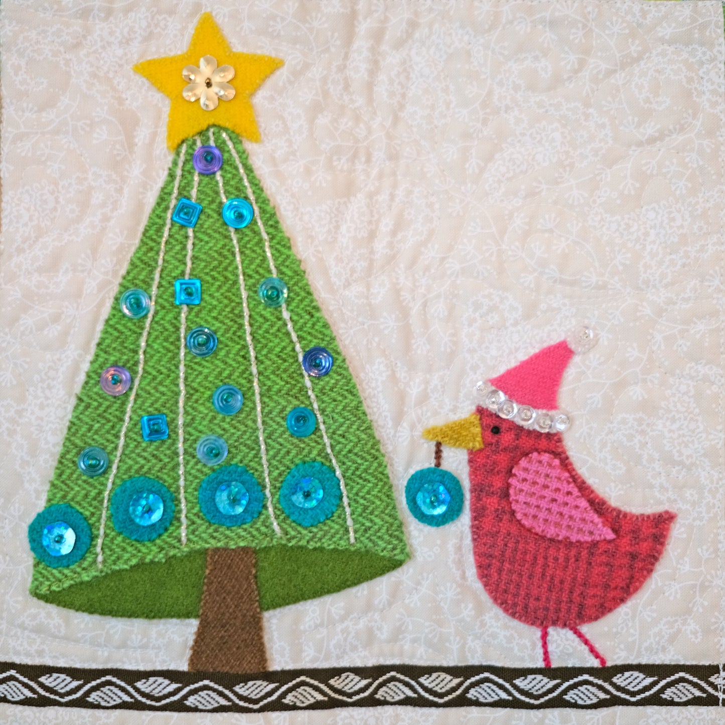 Holiday Appliqué: Birds in Toyland