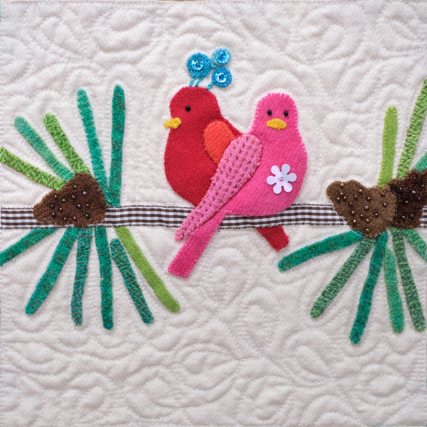 Holiday Appliqué: Birds in Toyland