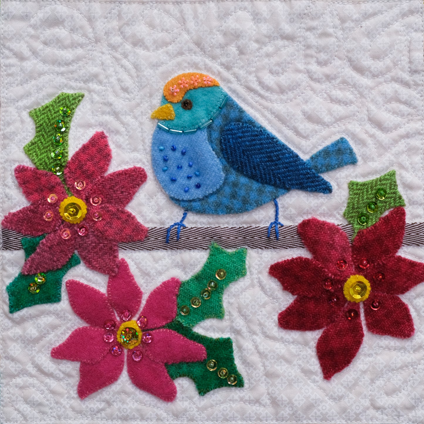 Holiday Appliqué: Birds in Toyland