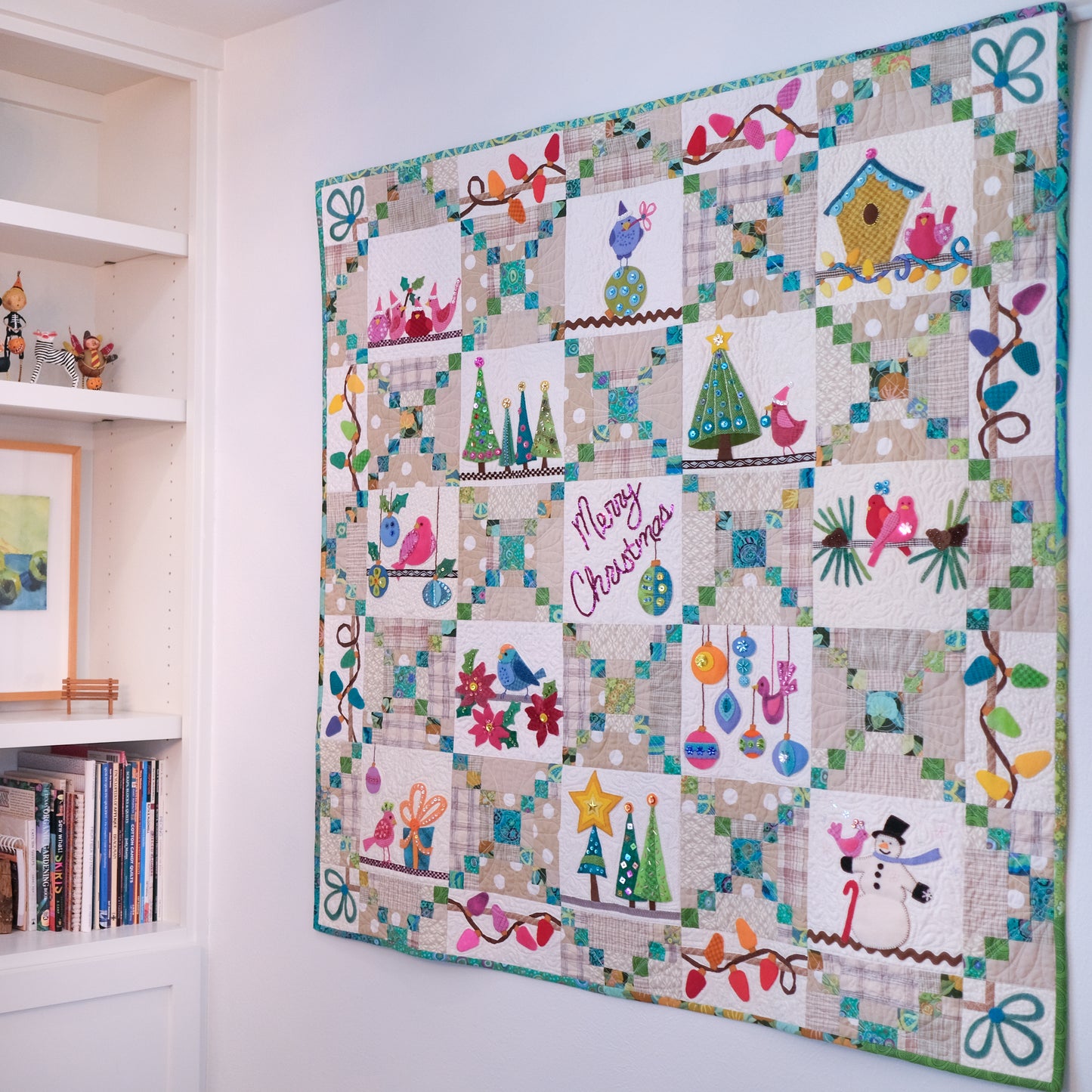 Holiday Appliqué: Birds in Toyland
