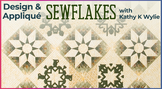 Design & Appliqué Sewflakes
