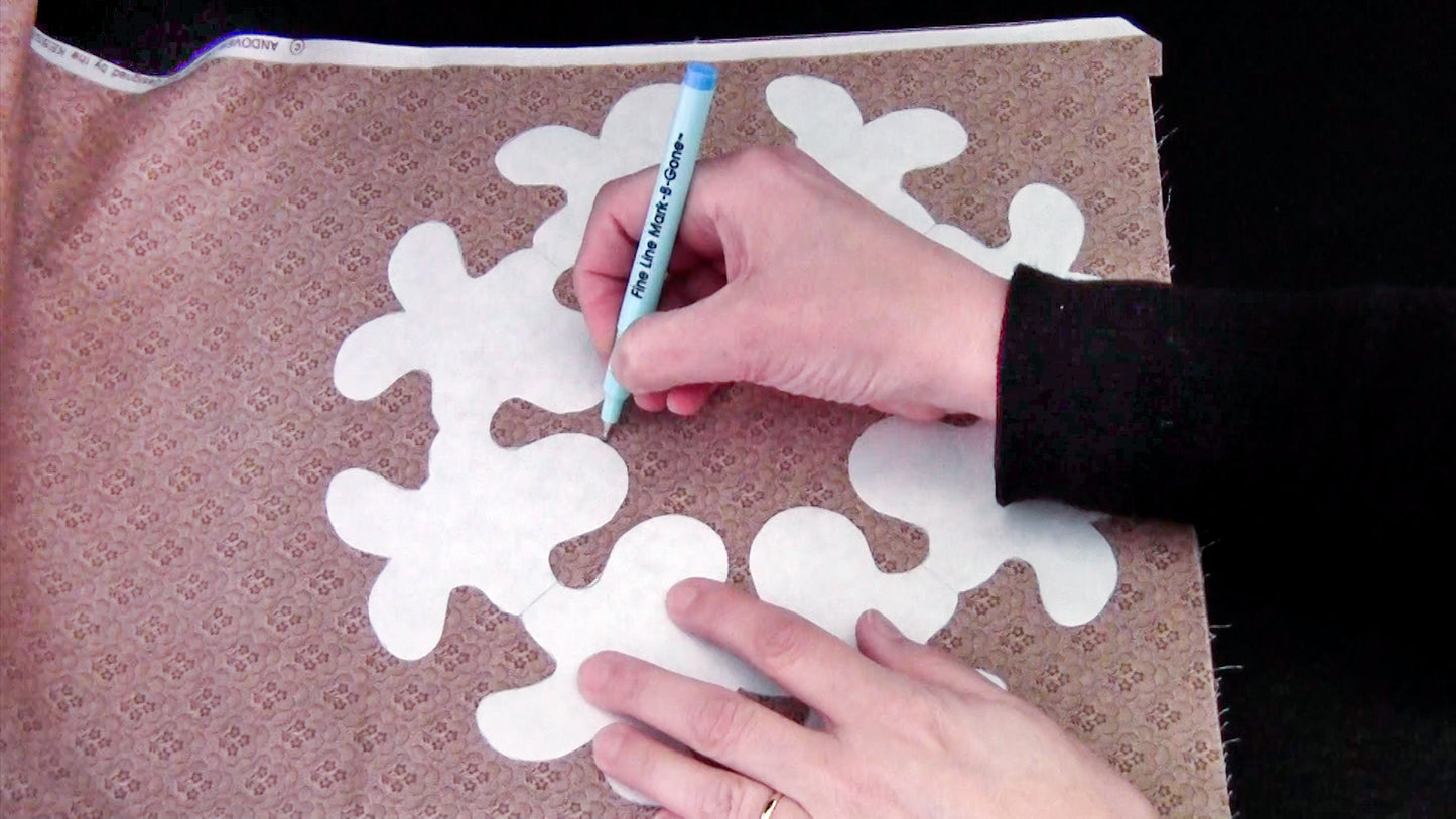 Design & Appliqué Sewflakes