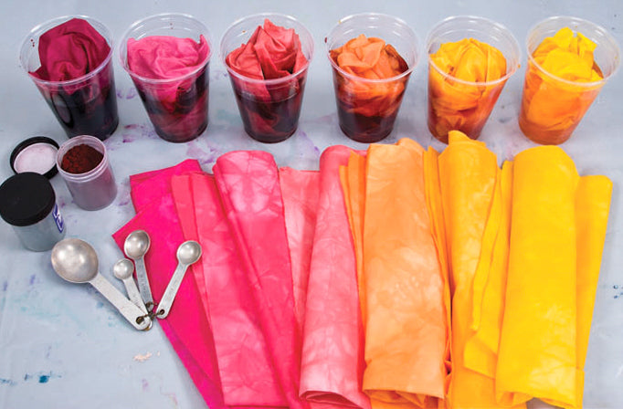 Fabric Dyeing and Color Mixing 101