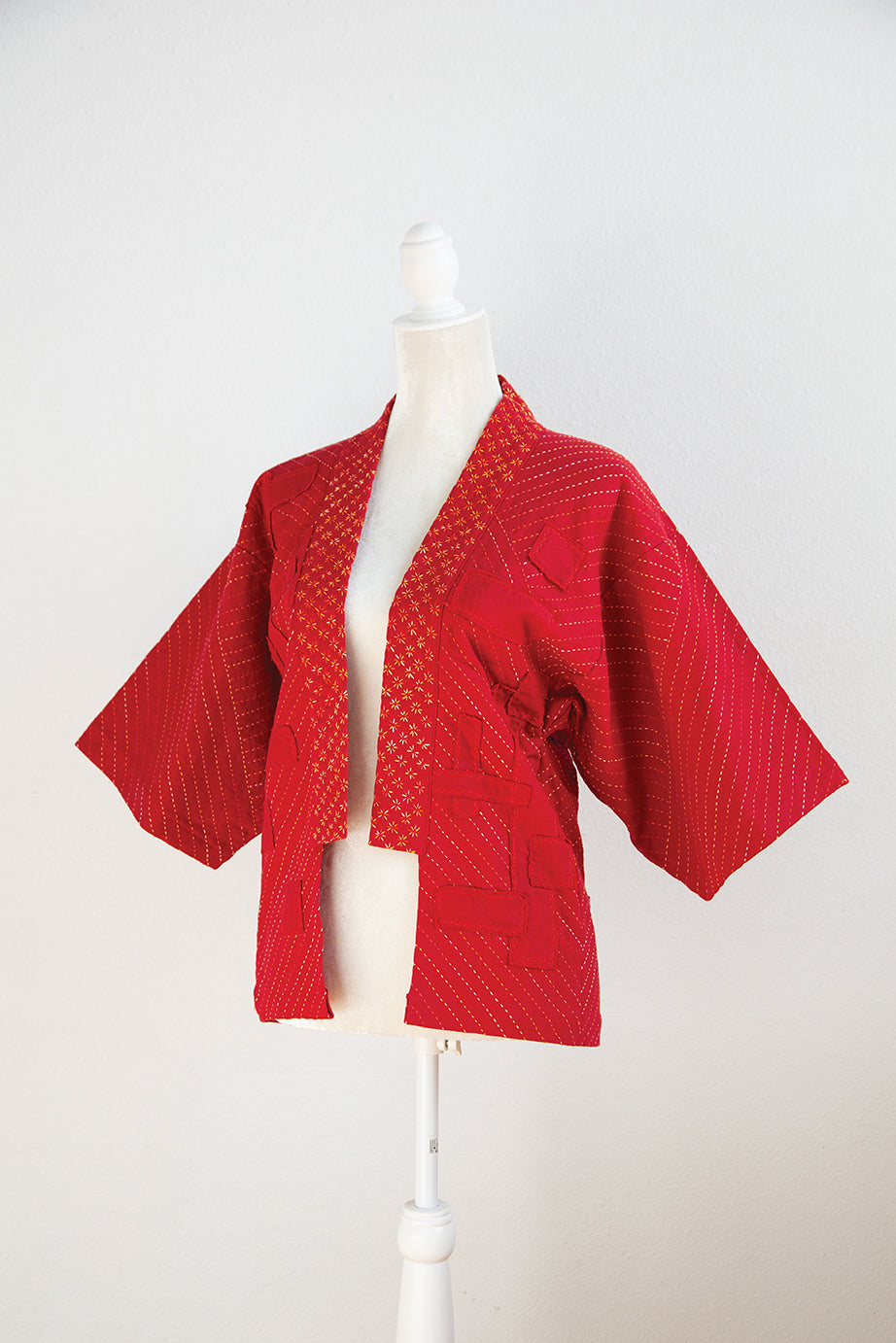 Hanten Jacket with Sashiko Design