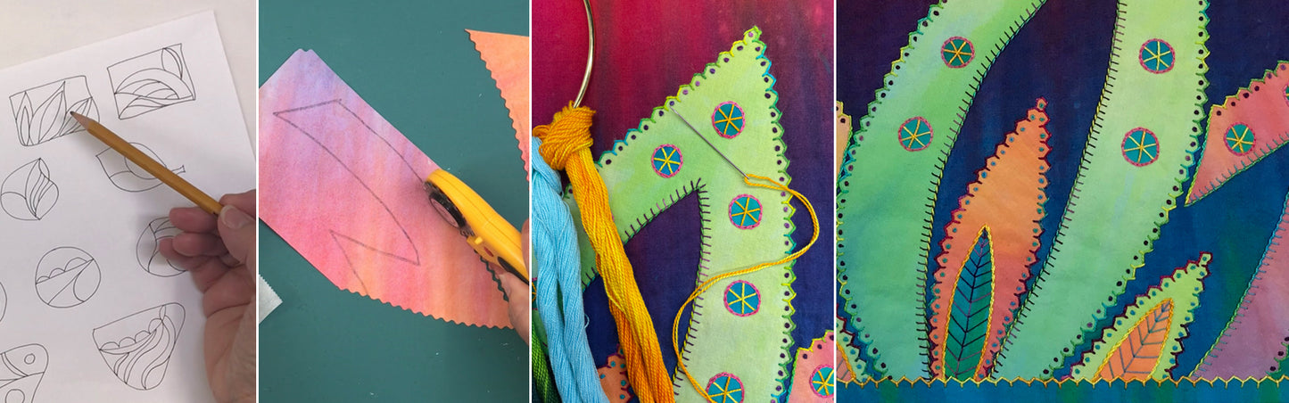 Zen Doodle Art Quilts