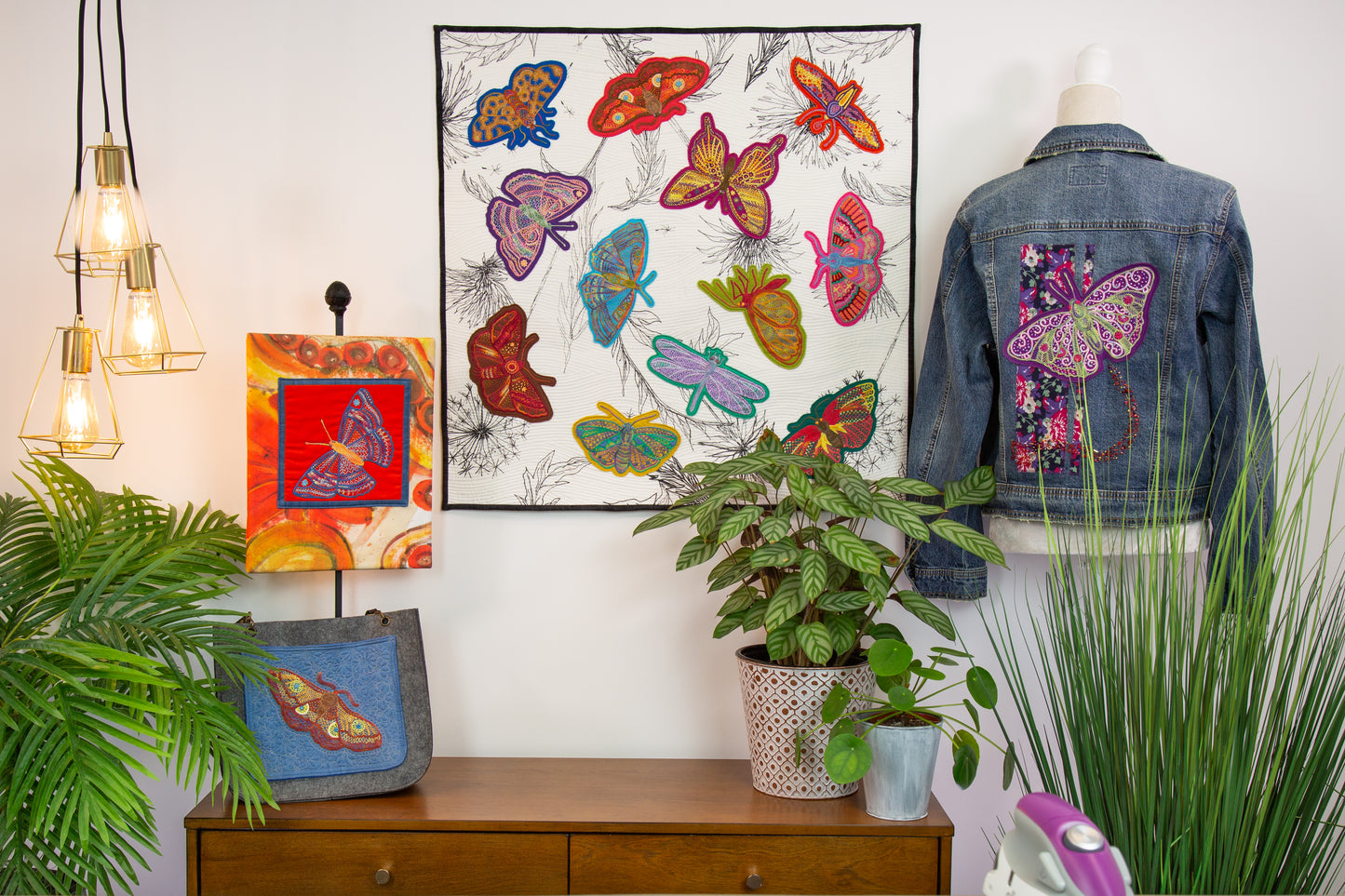 Folk Art Embroidery with Stitch Library