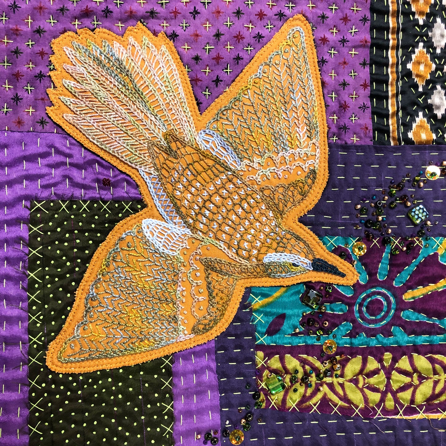 Folk Art Embroidery with Stitch Library