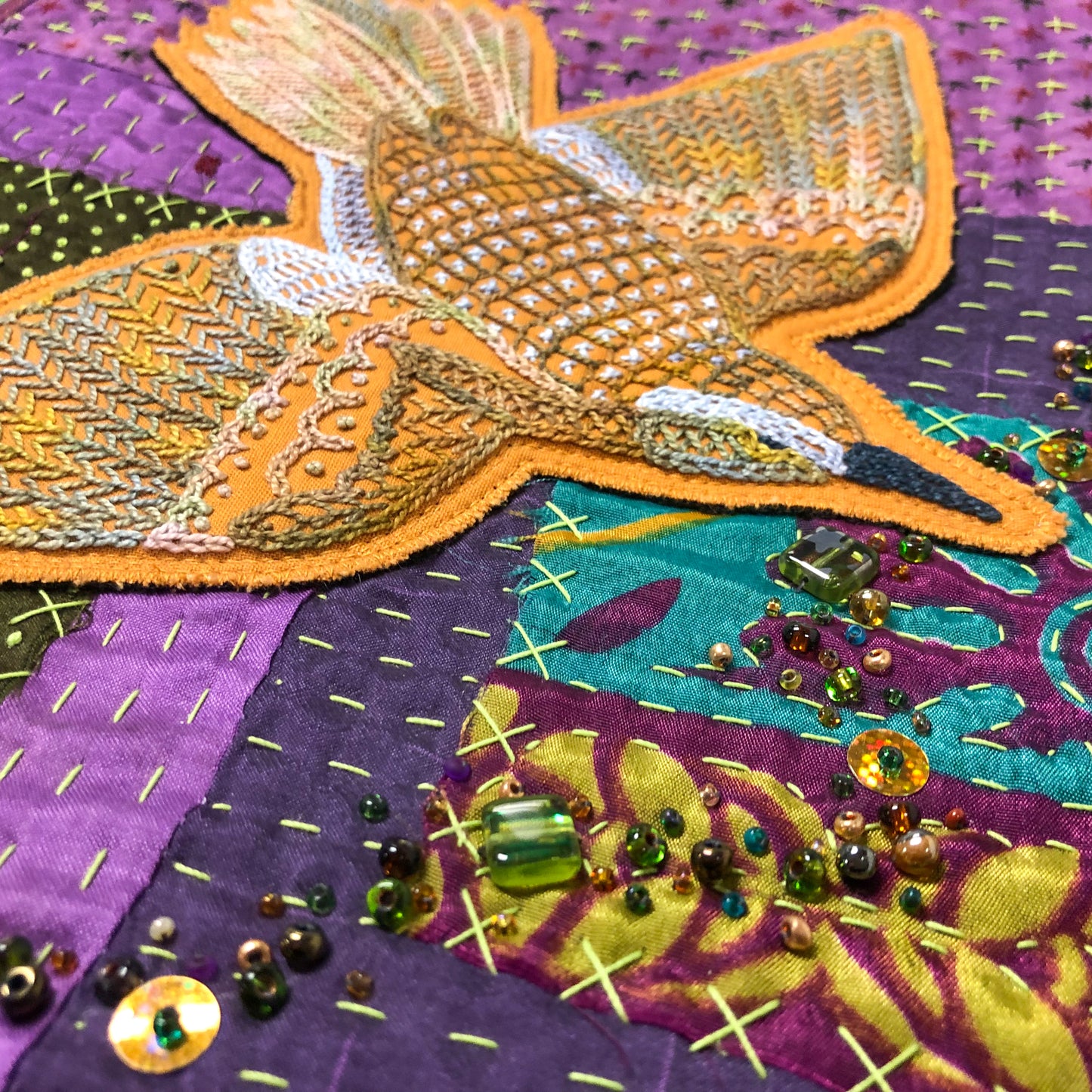 Folk Art Embroidery with Stitch Library