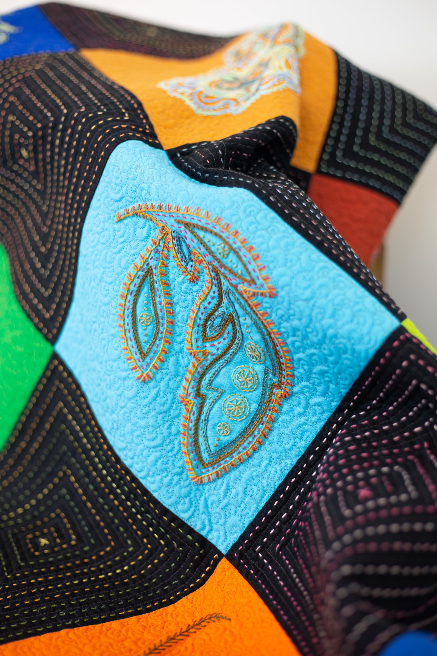Folk Art Embroidery with Stitch Library